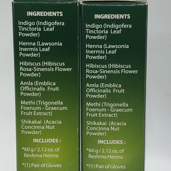 2 Packs of 100% Natural Reshma Femma Henna Rich Conditioning RAVEN-BLACK  2.12. - Picture 10 of 14